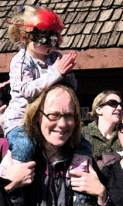 Happy Child at Carnivale